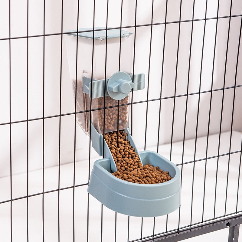 Automatic Cage Water & Food Dispenser