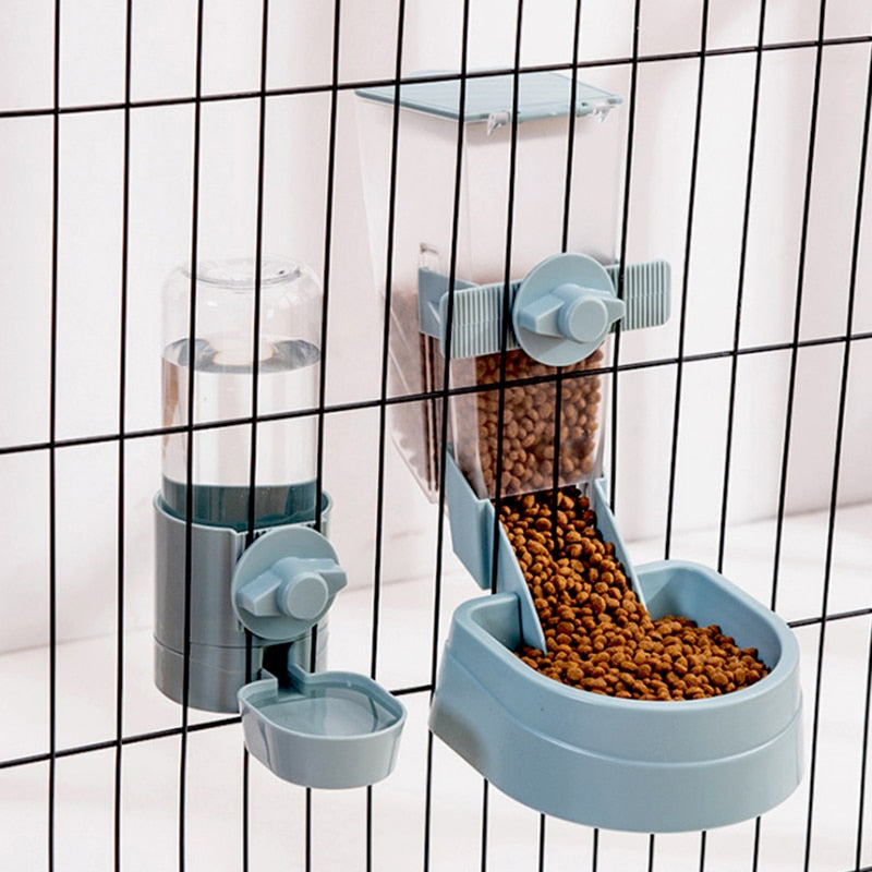 Automatic Cage Water & Food Dispenser