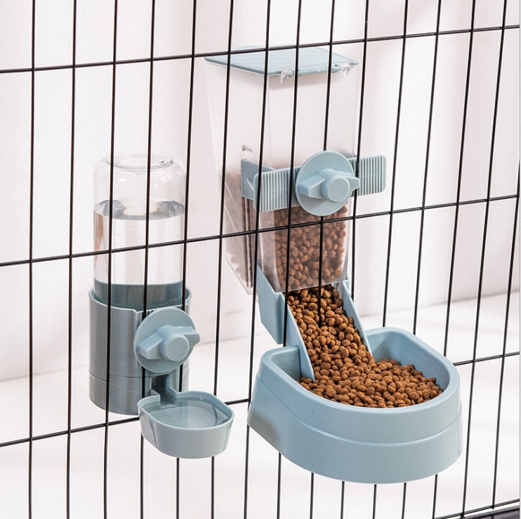 Automatic Cage Water & Food Dispenser