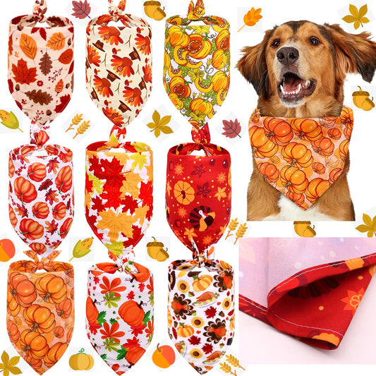 Autumn Themed Bandanas