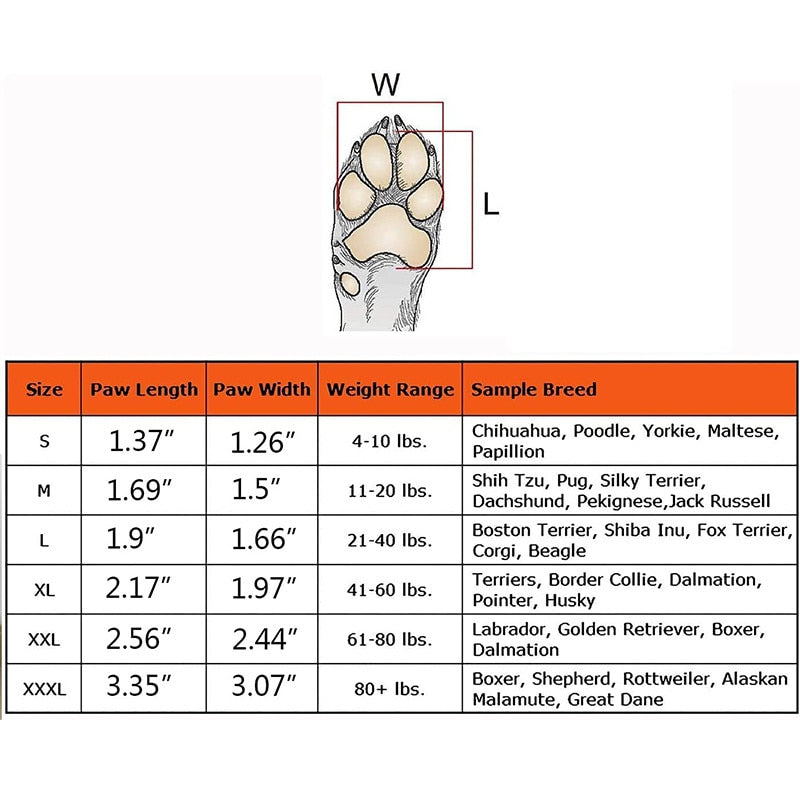 Anti-Slip Waterproof Paw Protectors