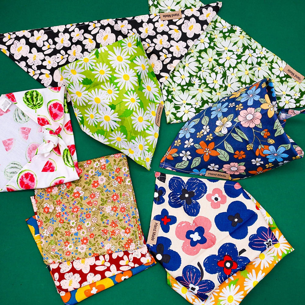 Flower Themed Bandanas