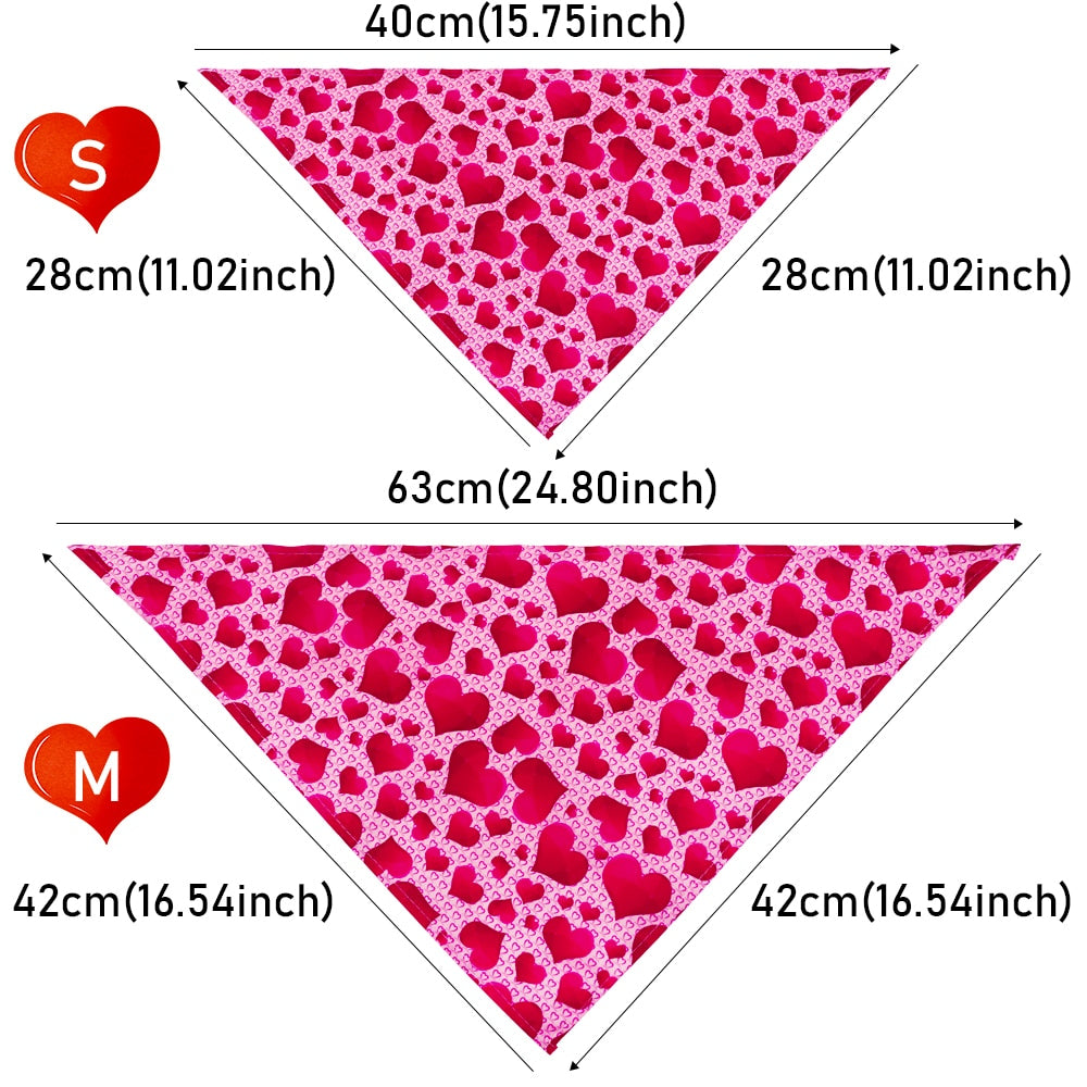 Love Themed Bandanas