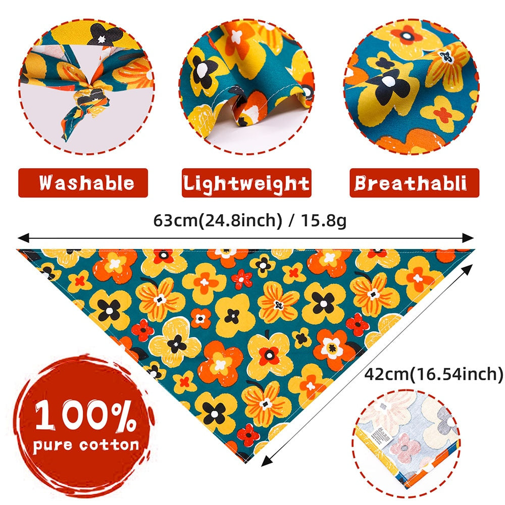 Flower Themed Bandanas